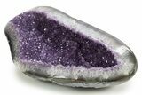 Sparkly Deep-Purple Amethyst Geode - Uruguay #342718-2